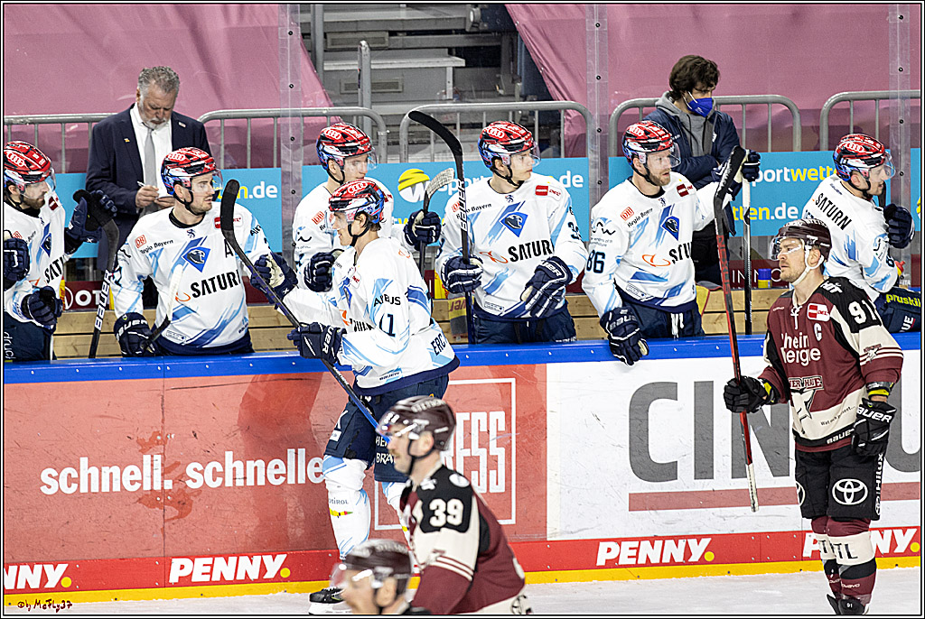 PENNY DEL;  Koelner Haie - ERC Ingolstadt; Koeln, 01.04.2021